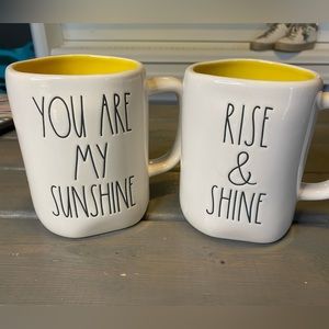 🌞 Rae Dunn set of sunshine coffee mugs 🌞